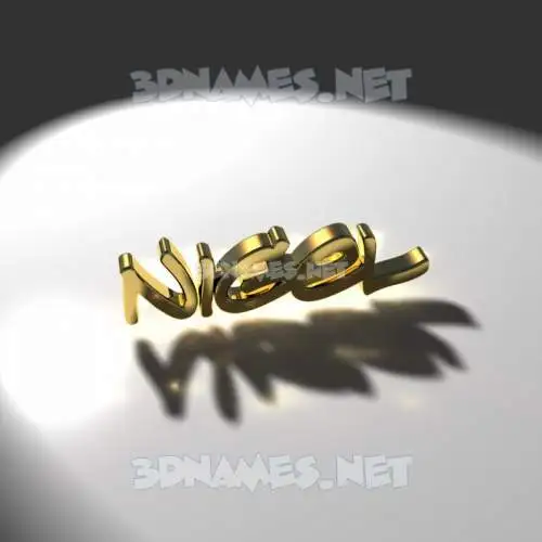 nigel in Gold Shine style - 3D name wallpaper nigel in Gold Shine style - 3D name wallpaper