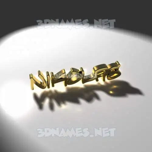 nikolas in Gold Shine style - 3D name wallpaper nikolas in Gold Shine style - 3D name wallpaper