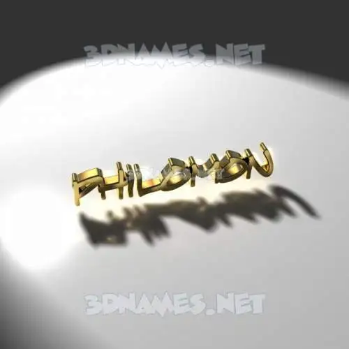 philomon in Gold Shine style - 3D name wallpaper philomon in Gold Shine style - 3D name wallpaper
