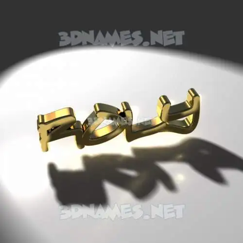 roly in Gold Shine style - 3D name wallpaper roly in Gold Shine style - 3D name wallpaper