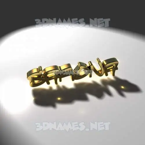 sarona in Gold Shine style - 3D name wallpaper