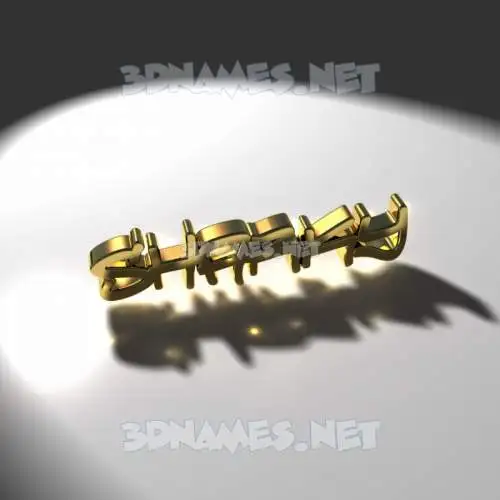 sharky in Gold Shine style - 3D name wallpaper sharky in Gold Shine style - 3D name wallpaper