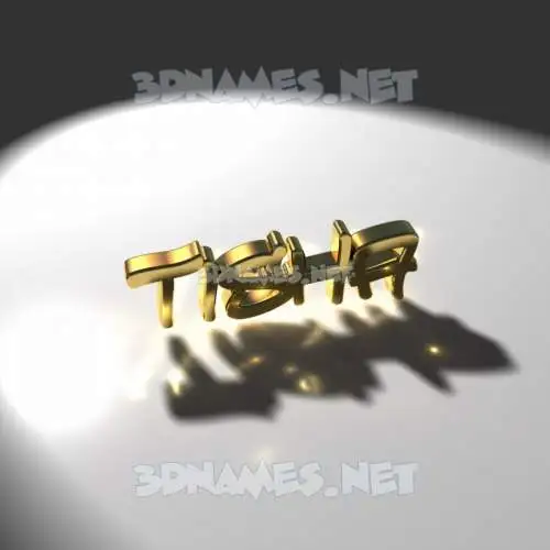 tisha in Gold Shine style - 3D name wallpaper tisha in Gold Shine style - 3D name wallpaper