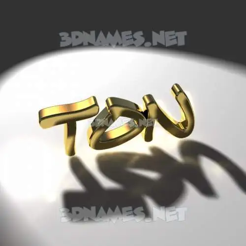 ton in Gold Shine style - 3D name wallpaper ton in Gold Shine style - 3D name wallpaper