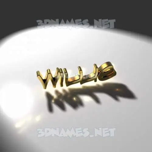 willie in Gold Shine style - 3D name wallpaper willie in Gold Shine style - 3D name wallpaper