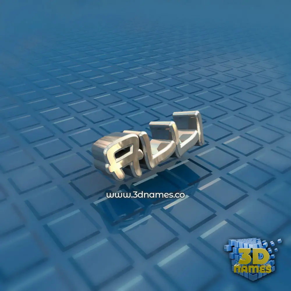 alli in Blue Bling style - 3D name wallpaper