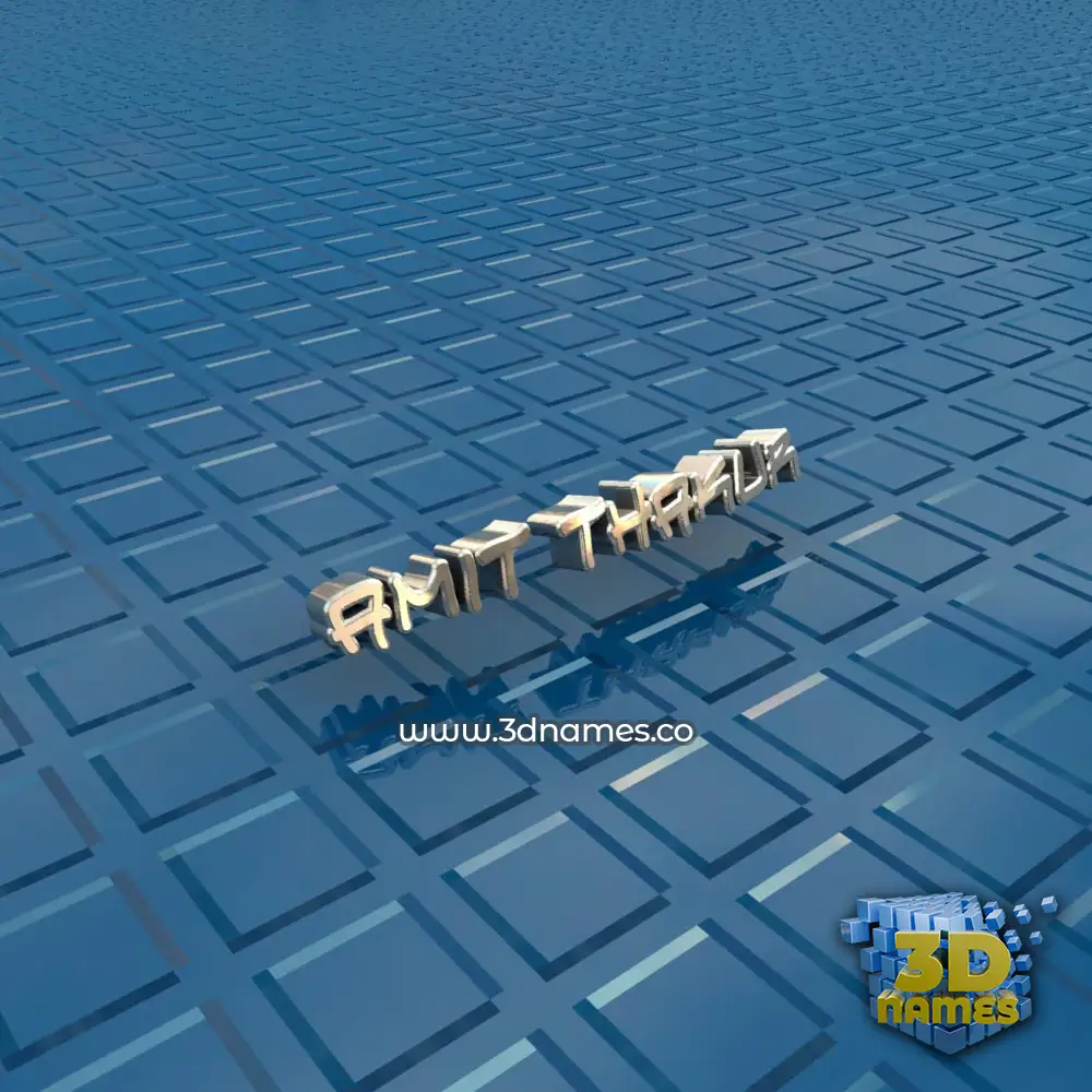 amit thakur in Blue Bling style - 3D name wallpaper amit thakur in Blue Bling style - 3D name wallpaper