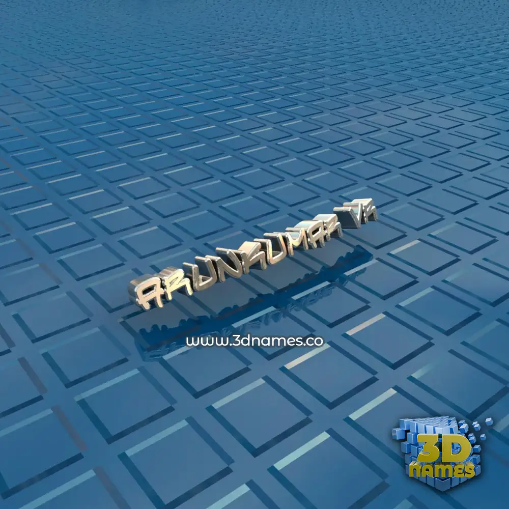 arunkumar vr in Blue Bling style - 3D name wallpaper arunkumar vr in Blue Bling style - 3D name wallpaper