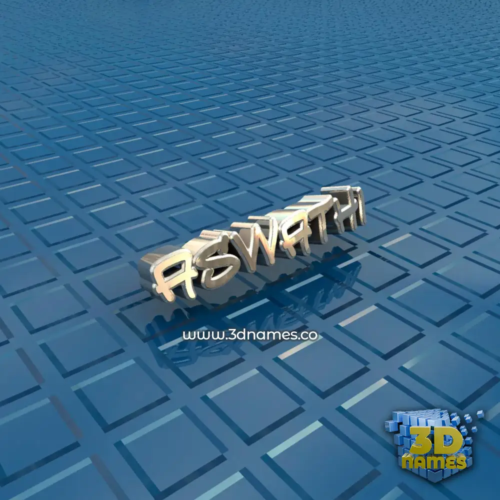 aswathi in Blue Bling style - 3D name wallpaper aswathi in Blue Bling style - 3D name wallpaper