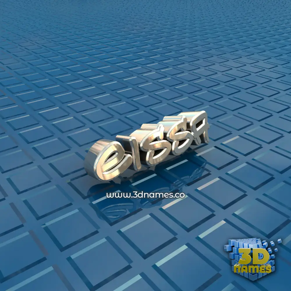 eissa in Blue Bling style - 3D name wallpaper eissa in Blue Bling style - 3D name wallpaper