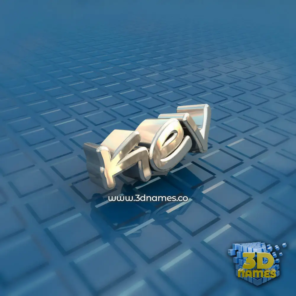 kev in Blue Bling style - 3D name wallpaper kev in Blue Bling style - 3D name wallpaper