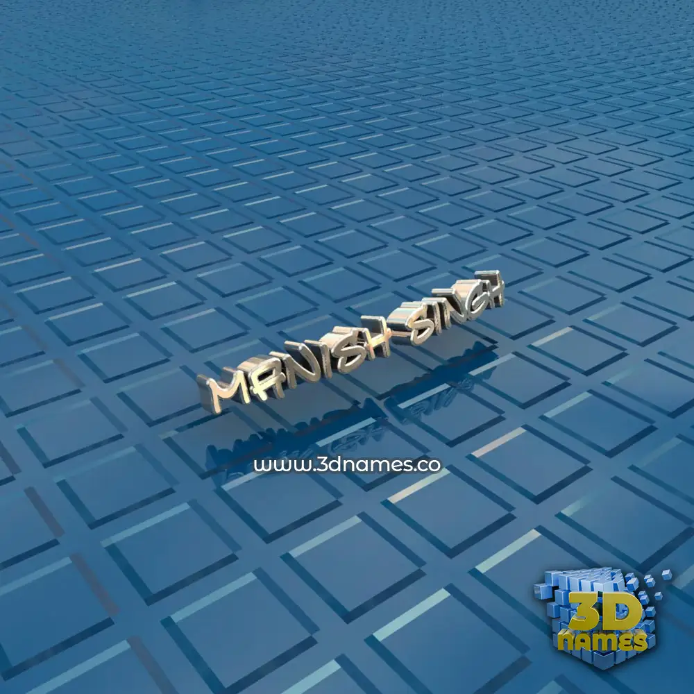 manish singh in Blue Bling style - 3D name wallpaper manish singh in Blue Bling style - 3D name wallpaper
