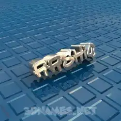 aashiq in Blue Bling style - 3D name wallpaper