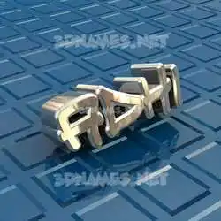 adhi in Blue Bling style - 3D name wallpaper