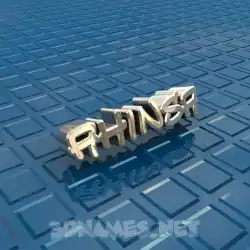ahinsa in Blue Bling style - 3D name wallpaper