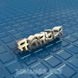 akayla in Blue Bling style - 3D name wallpaper