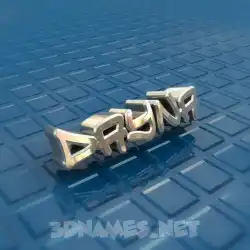dayna in Blue Bling style - 3D name wallpaper