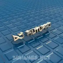 dj ruturaj in Blue Bling style - 3D name wallpaper
