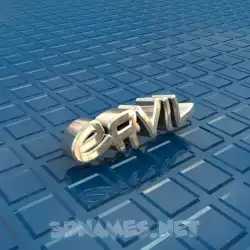 eavil in Blue Bling style - 3D name wallpaper