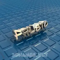 fausto in Blue Bling style - 3D name wallpaper