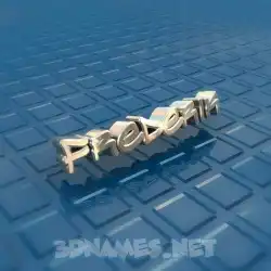 frederik in Blue Bling style - 3D name wallpaper