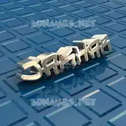 jakhar in Blue Bling style - 3D name wallpaper
