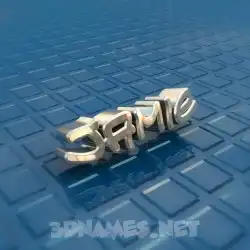 jamie in Blue Bling style - 3D name wallpaper