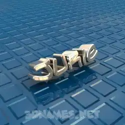 jurie in Blue Bling style - 3D name wallpaper