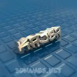 kajsa in Blue Bling style - 3D name wallpaper