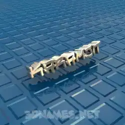 karamjit in Blue Bling style - 3D name wallpaper