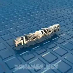 kubendra in Blue Bling style - 3D name wallpaper