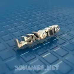 lynette in Blue Bling style - 3D name wallpaper