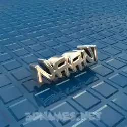 naani in Blue Bling style - 3D name wallpaper