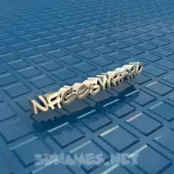 nageswarao in Blue Bling style - 3D name wallpaper