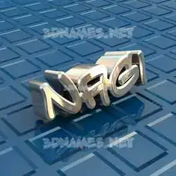 nagi in Blue Bling style - 3D name wallpaper