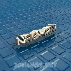 nagmani in Blue Bling style - 3D name wallpaper