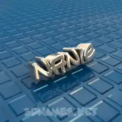 nanie in Blue Bling style - 3D name wallpaper