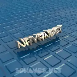 navaneet in Blue Bling style - 3D name wallpaper