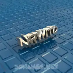 nawito in Blue Bling style - 3D name wallpaper
