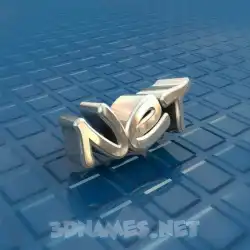 net in Blue Bling style - 3D name wallpaper