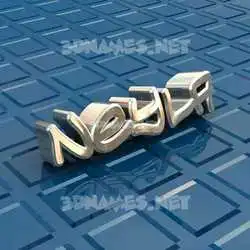 neyla in Blue Bling style - 3D name wallpaper