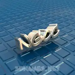 ngoc in Blue Bling style - 3D name wallpaper