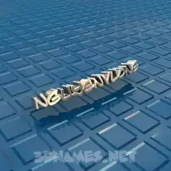 nguyenvuong in Blue Bling style - 3D name wallpaper
