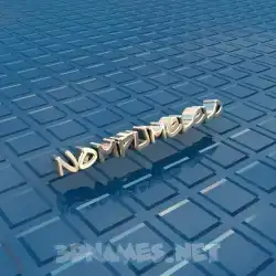 nompumelelo in Blue Bling style - 3D name wallpaper