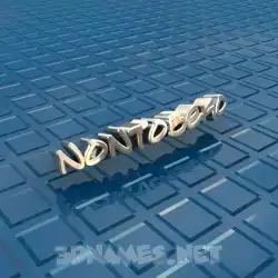 nontobeko in Blue Bling style - 3D name wallpaper