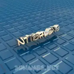 ntibaleng in Blue Bling style - 3D name wallpaper