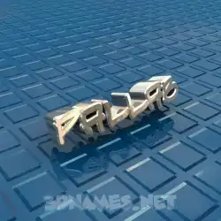 pallab in Blue Bling style - 3D name wallpaper