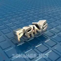 pang in Blue Bling style - 3D name wallpaper