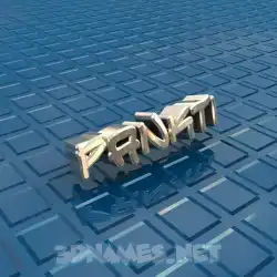 pankti in Blue Bling style - 3D name wallpaper