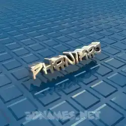 phaniraj in Blue Bling style - 3D name wallpaper